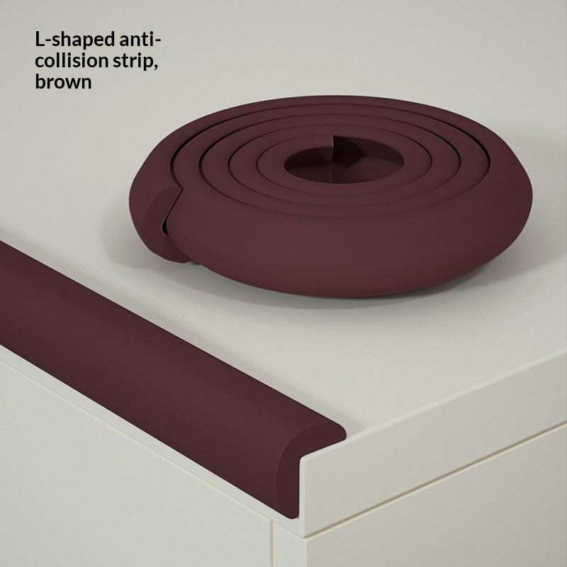 L Shaped Child Safe Corner Guards For Walls To Protect Babies Soft Padding For Home Use