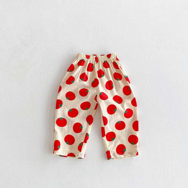 Girls Series Summer Cropped Pants