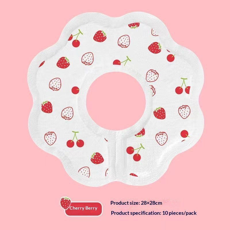 Baby Wash Free Thin Disposable Drool Towel