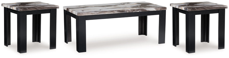 Jazmore - Occasional Table Set (Set of 3) - Dark Brown