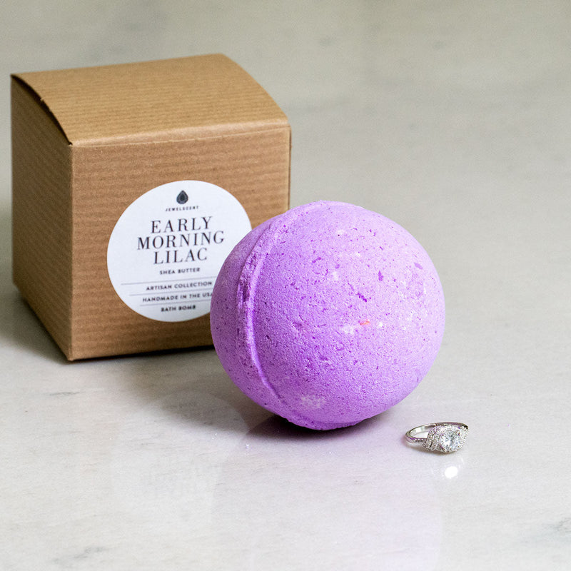 Early Morning Lilac 10oz Jewelry Bath Bomb