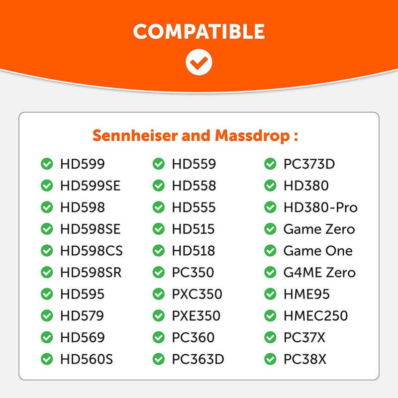 Earpads for Sennheiser PC38X & More - WC FreeZe Cooling Gel