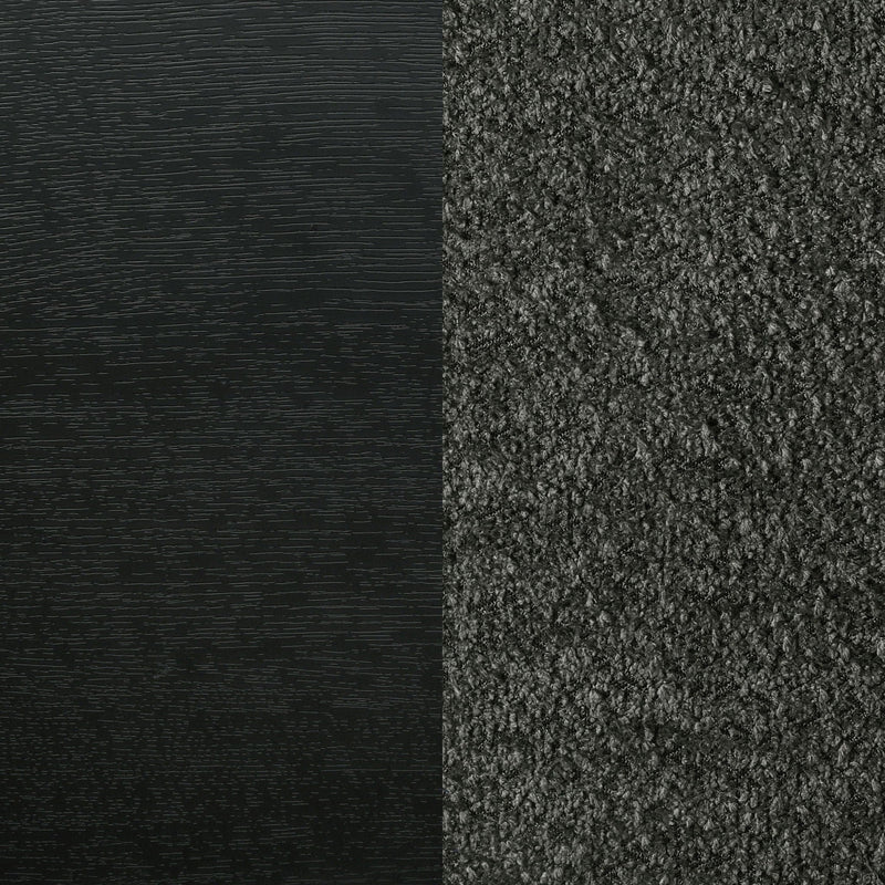 Cavelle 51-inch Upholstered Queen Panel Bed Black