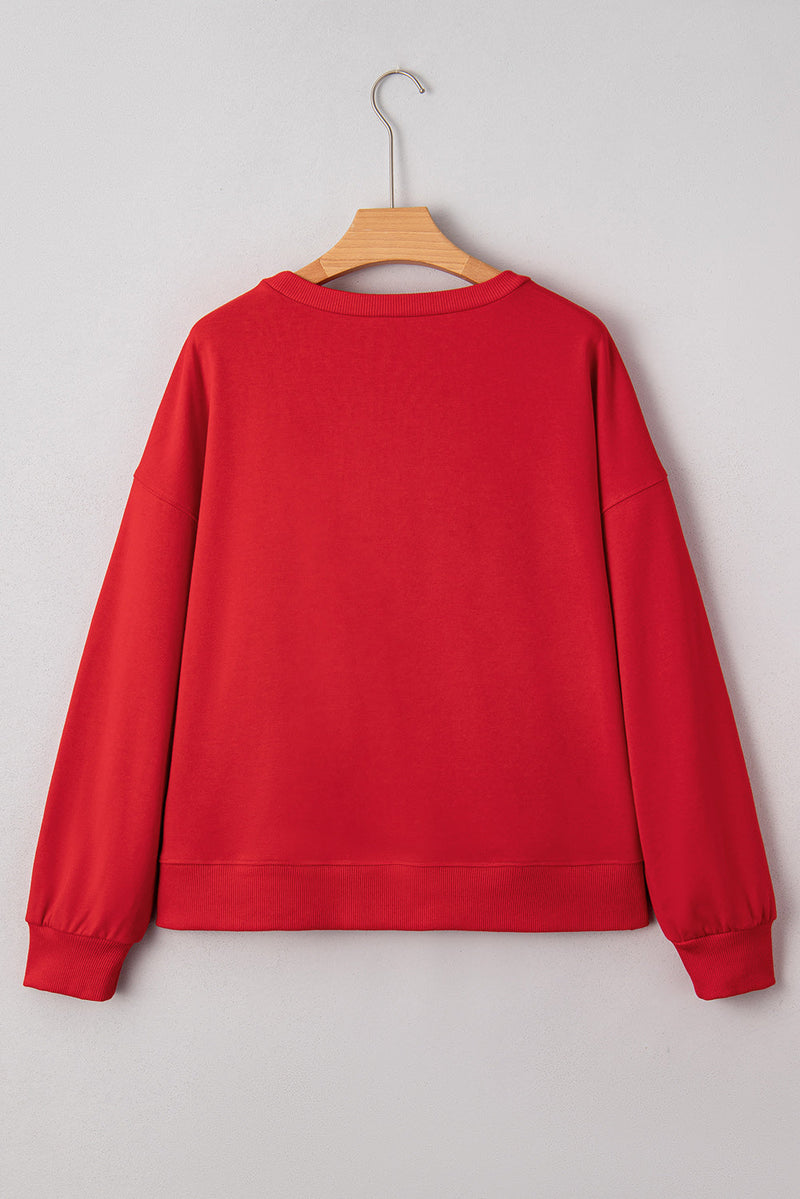 Grelyra Holiday Christmas Graphic Sweatshirt