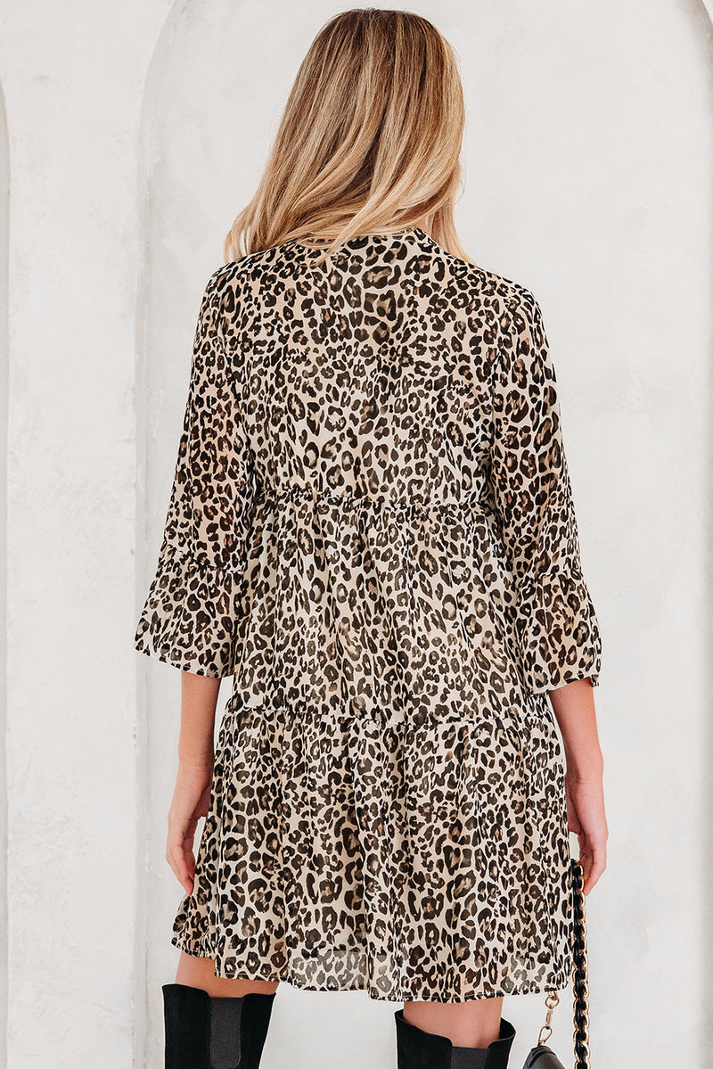 Gwenhara 4 Sleeve Swing Dress