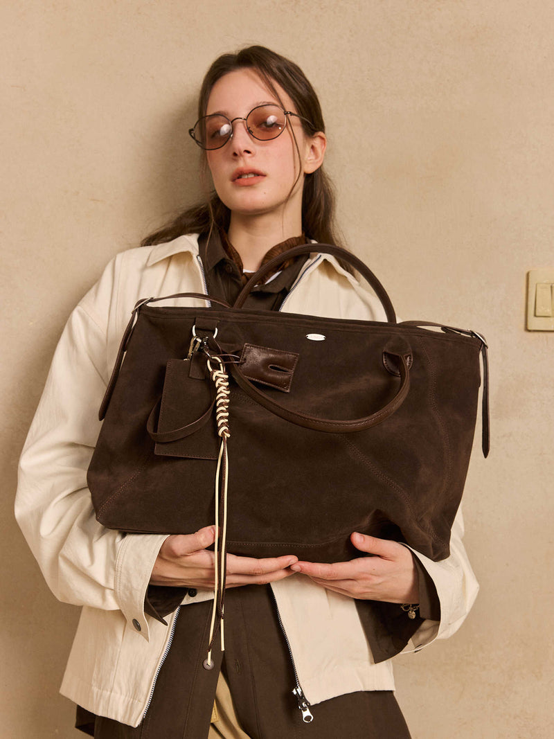 Hand-held Diagonal One-shoulder Travel Tote Bag