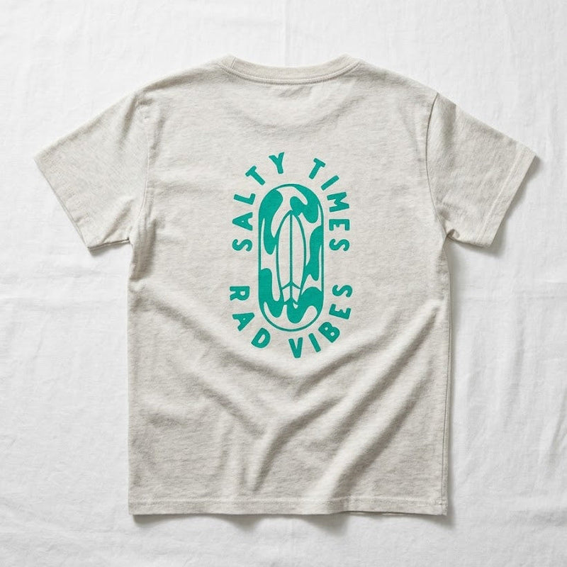SALTY TIMES TEE - CREAM