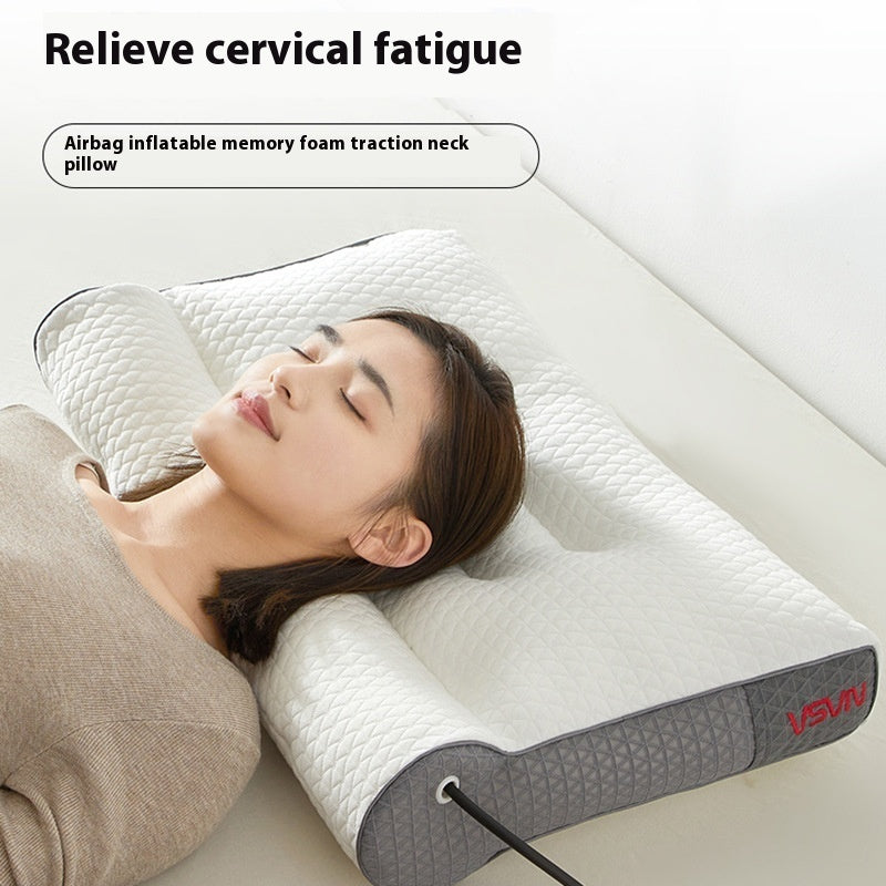 Airbag Inflatable Cervical Neck Pillow