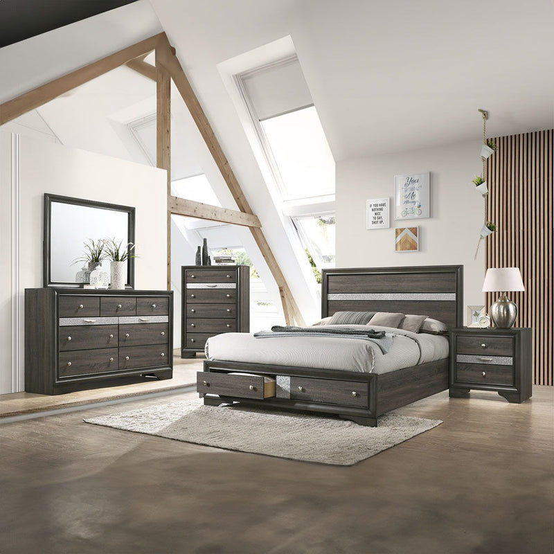 Naima - Bed w/Storage