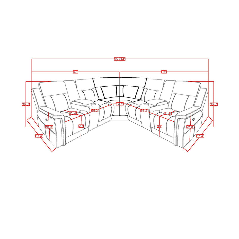 Eco - Sectional - Greige