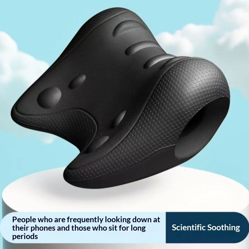 Cervical Neck Relaxer Pillow – Foam Traction Support for Neck Pain & Tension Relief