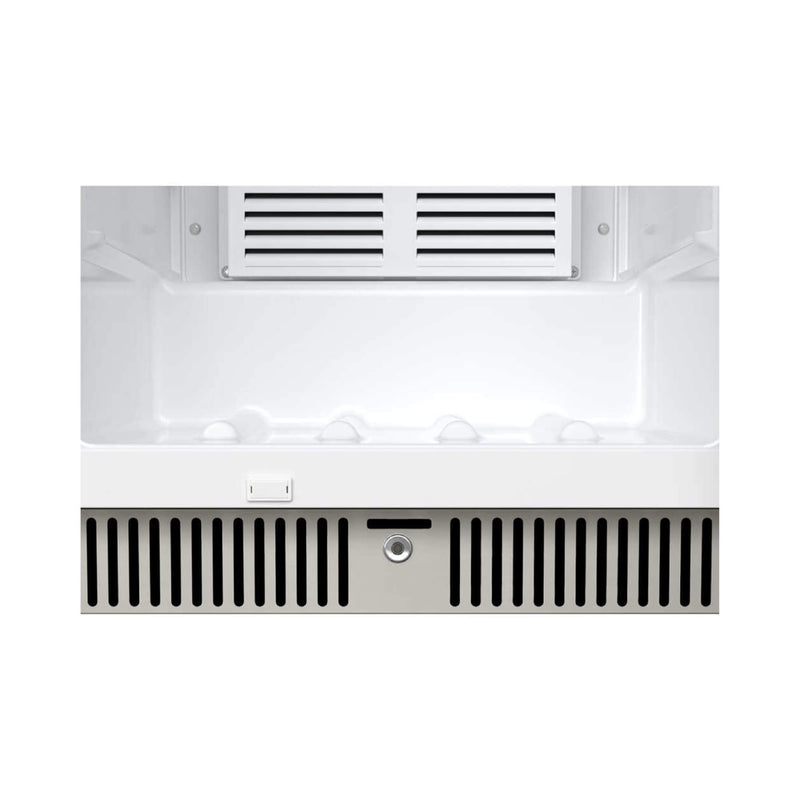 Edgestar 10.1 Cubic Feet Commercial Beverage Merchandiser With Temperature Alarm and Reversible Door, 22" [VBM101SS] (SAK45983)