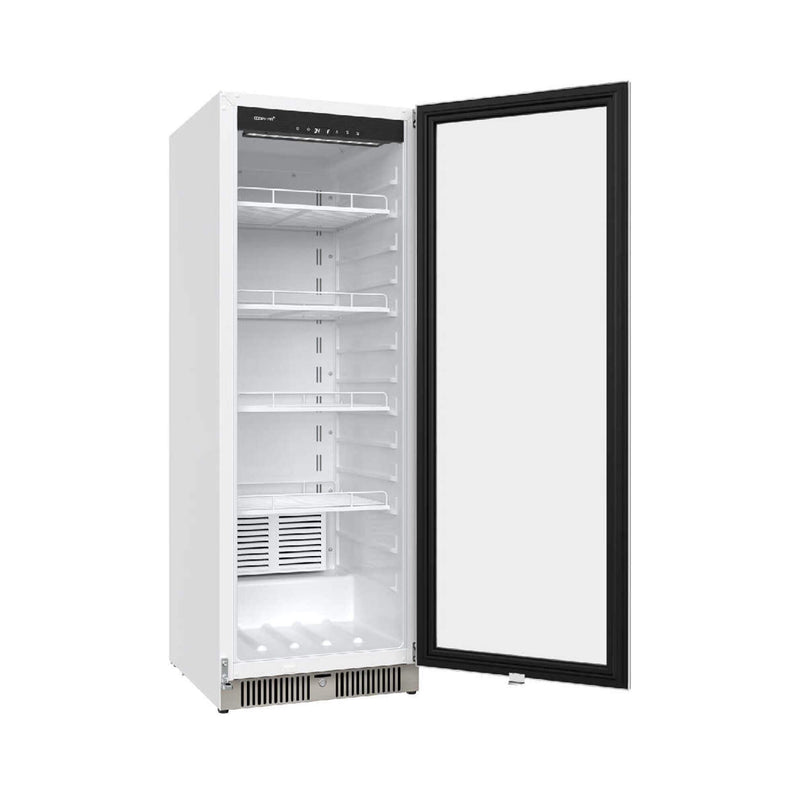 Edgestar 22-Inch 10.1 Cubic Feet Commercial Beverage Merchandiser With Temperature Alarm and Reversible Door [VBM101SS] (SAK45983)