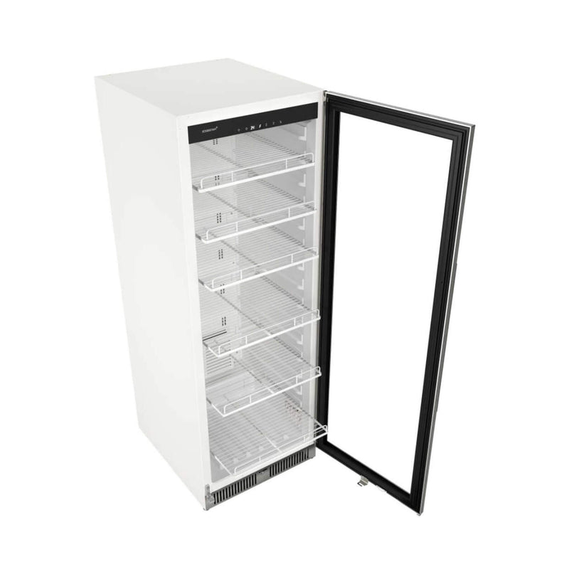 Edgestar 13.7 Cubic Feet Commercial Beverage Merchandiser With Temperature Alarm And Reversible Door, 24" [VBM131SS] (SAK62395)