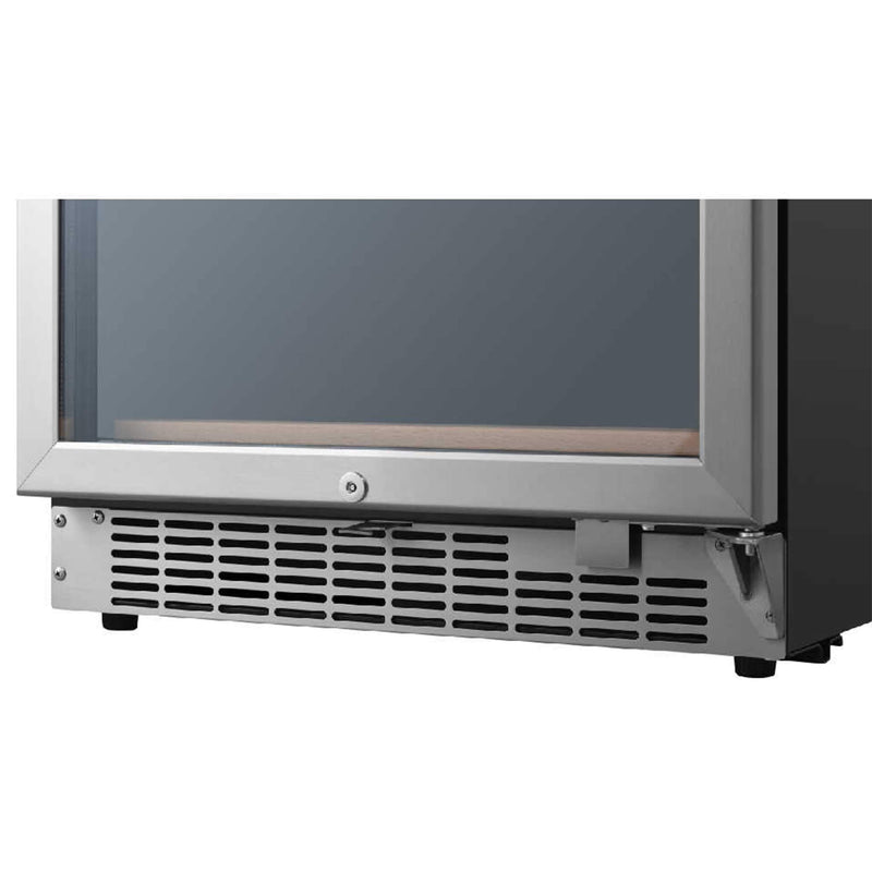 Edgestar 24-Inch Wide 131 Bottle Capacity Built-In Triple Zone Wine Cooler (SAK65891)