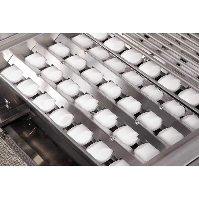 Edgestar 60K BTU 30" Natural Gas Built-In Grill With Lighted Grill Area And Double Access Doors (SAK82568)