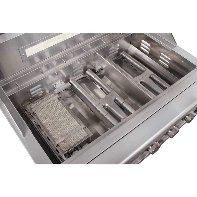 Edgestar 60K BTU 30" Natural Gas Built-In Grill With Lighted Grill Area And Double Access Doors (SAK82568)