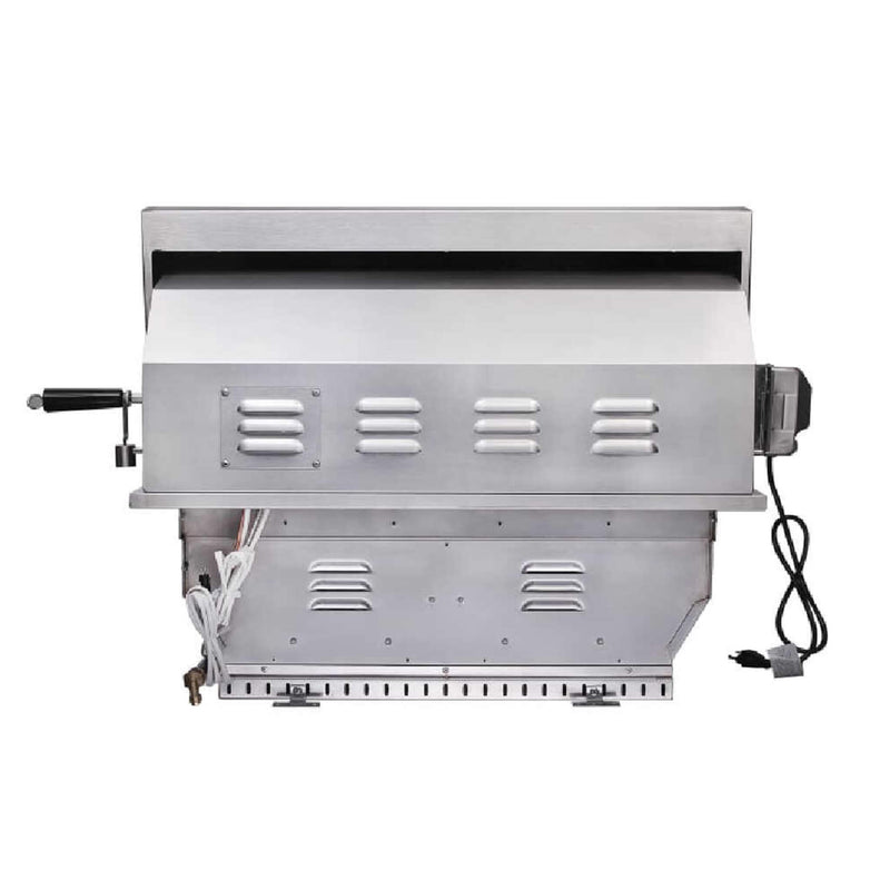 Edgestar 60K BTU 30" Natural Gas Built-In Grill With Lighted Grill Area And Double Access Doors (SAK82568)