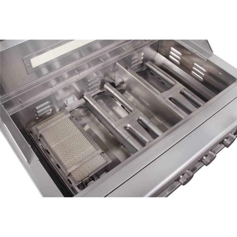 Edgestar 60K BTU 30-Inch Freestanding LED Lighting Grill And Cart With Rotisserie (SAK63985)