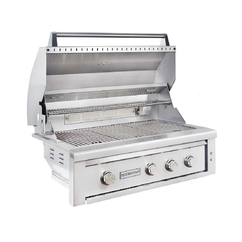 Edgestar 89K BTU 36-Inch Built-In Grill With Insulated Jacket And Double Access Doors [GRL360IBKIT] (SAK78429)