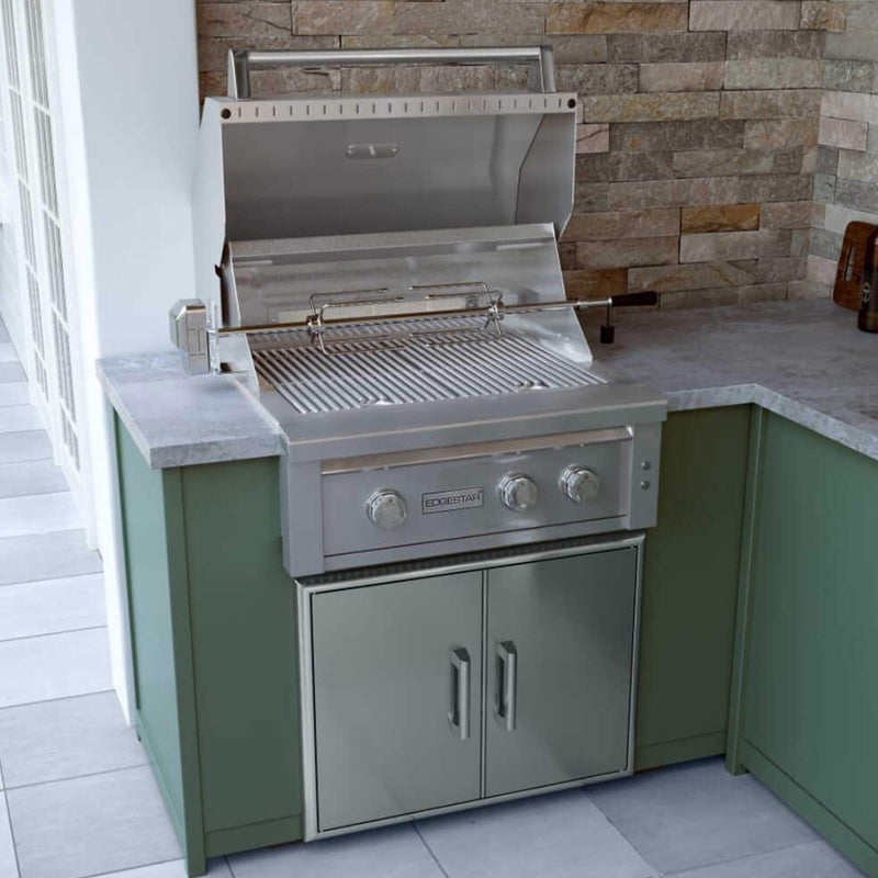 Edgestar 89K BTU Built-In Grill With Rotisserie And LED Lighting, 36" (SAK49230)