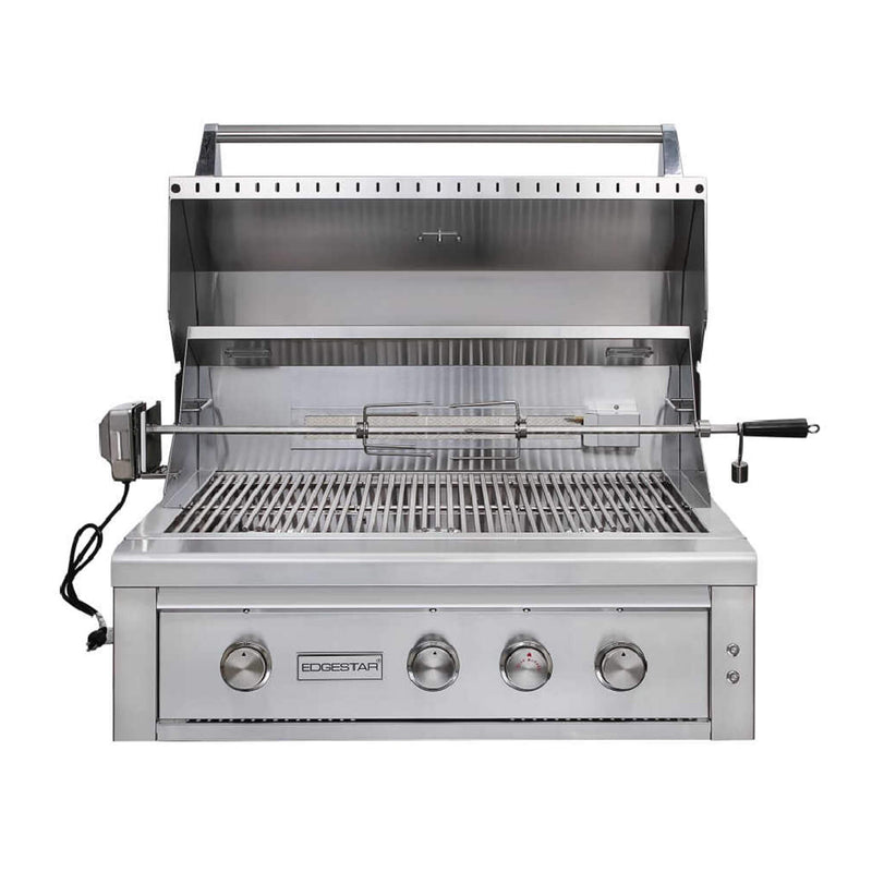 Edgestar 89K BTU Built-In Grill With Rotisserie And LED Lighting, 36" (SAK49230)