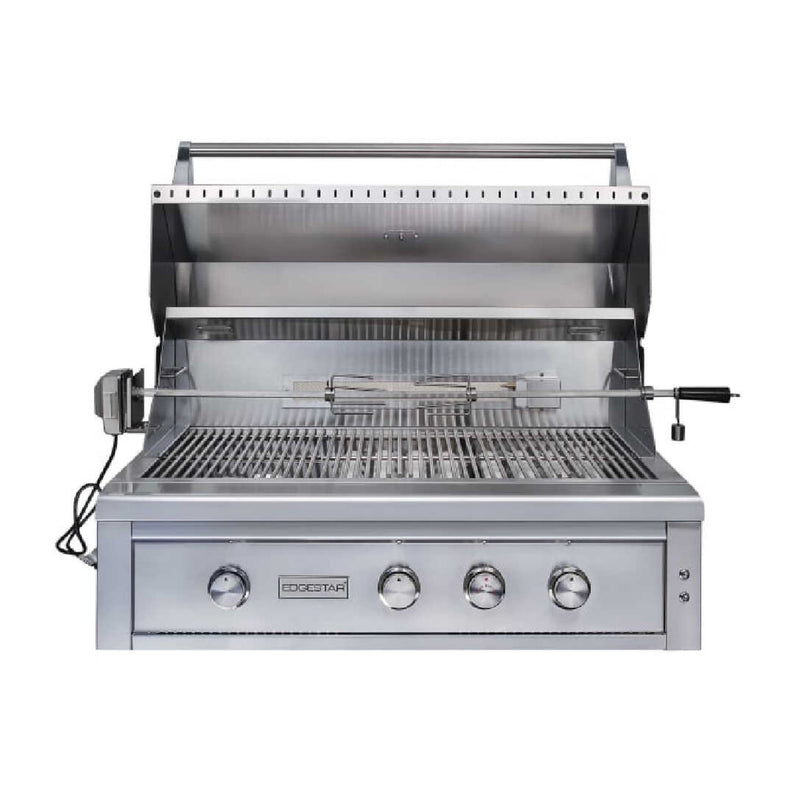 Edgestar 89K BTU 42" Built-In Natural Gas Grill With Insulated Jacket And Double Access Doors Insulated Jacket (SAK94627)