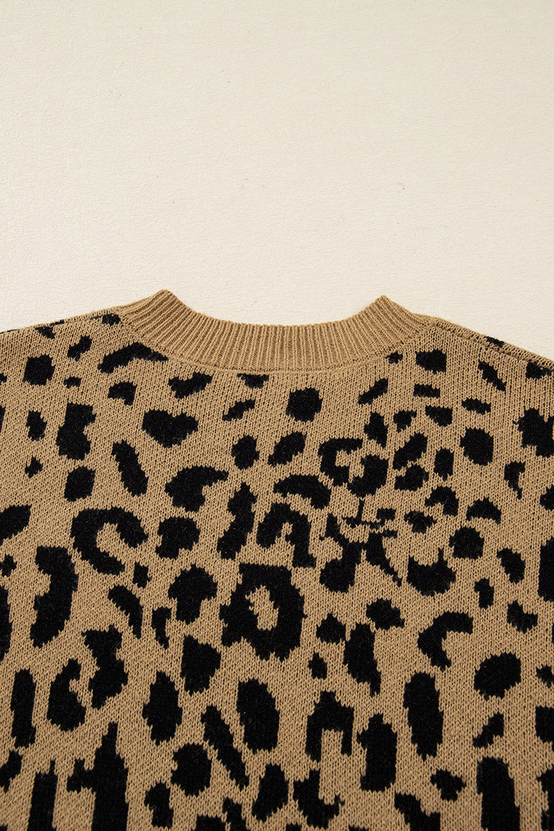 Elyse Trim Drop Shoulder Sweater