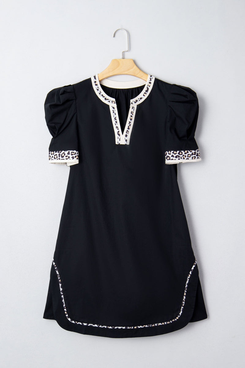 Ruth Sleeve Shift Mini Dress