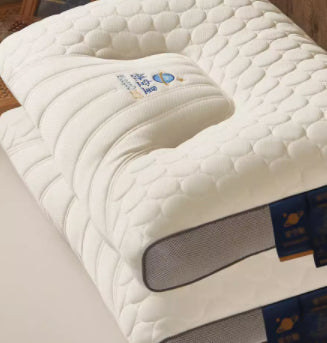 Cloud Natural Latex Cervical Pillow – 98% Latex, Antibacterial & Anti-Mite, 3 Loft Heights