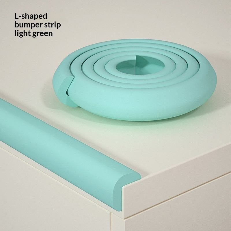 L Shaped Child Safe Corner Guards For Walls To Protect Babies Soft Padding For Home Use
