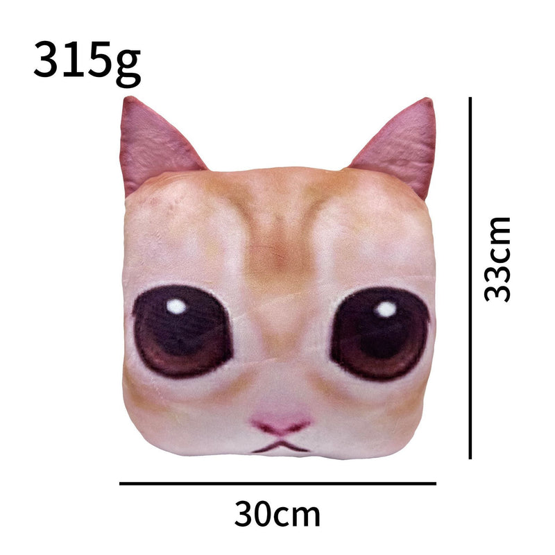 Simulation Internet Celebrity Paper Cat Plush Puppet And Doll