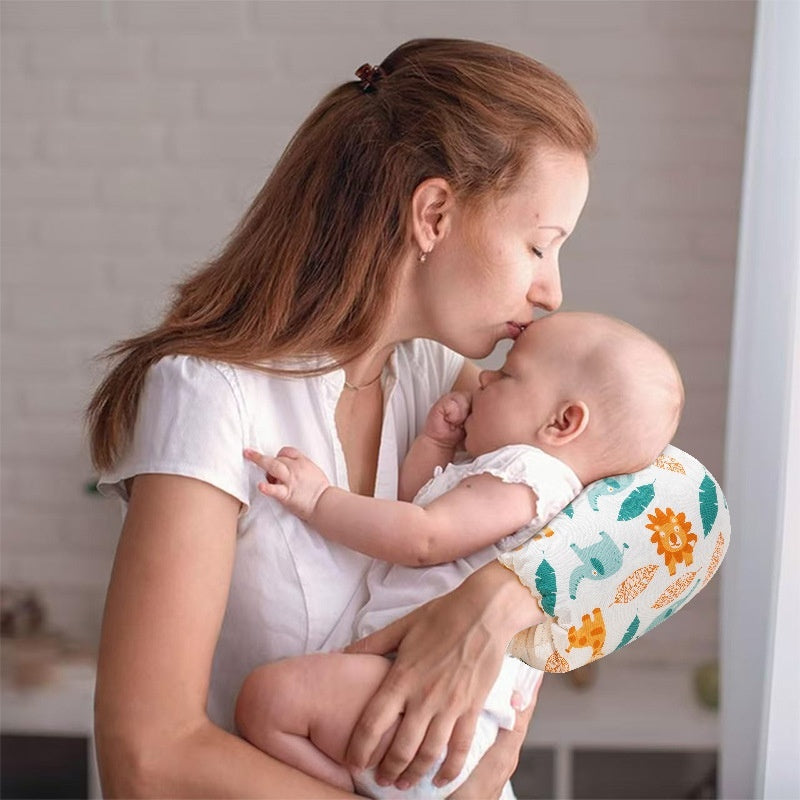 Cotton Velvet Nursing Pillow – Thick, Soft & Ergonomic Baby Support