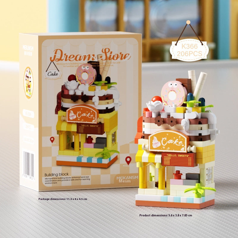 City Street View Building Blocks Children's Educational Toys