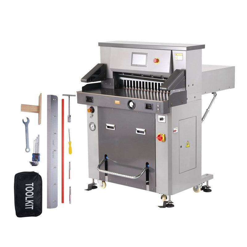 Electric Heavy Duty Hydraulic Paper Cutter Machine With Touchscreen, 26 Inch (SAK92518)