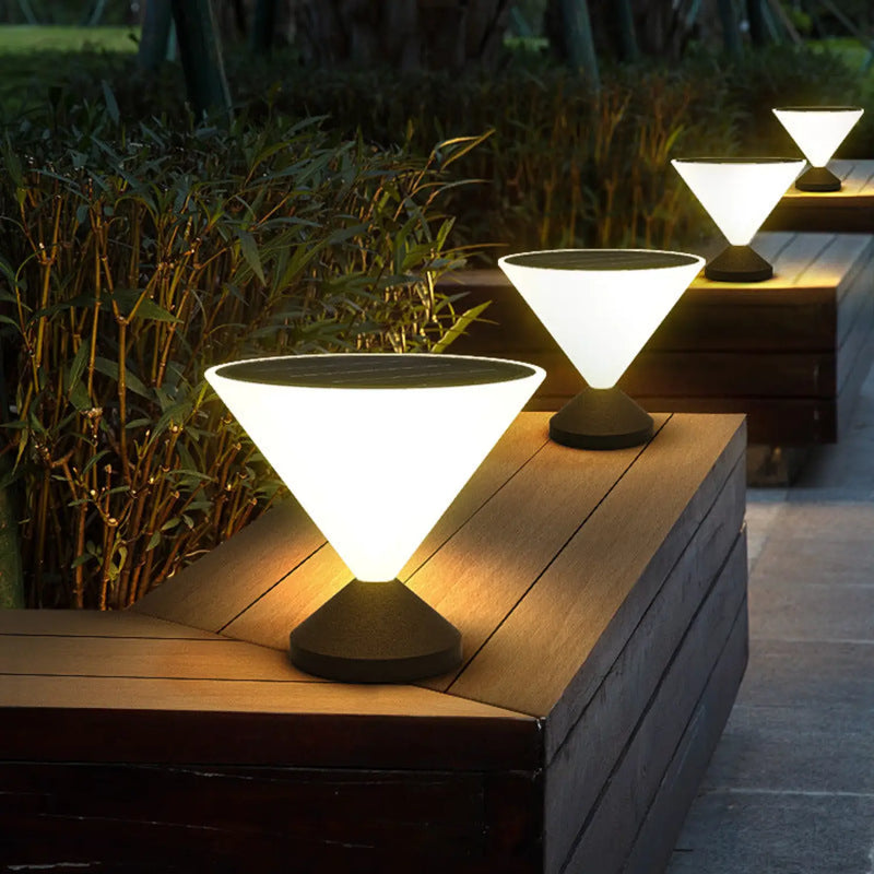 Elegant Solar Lamp Post for Outdoor Garden & Pathway Lighting
