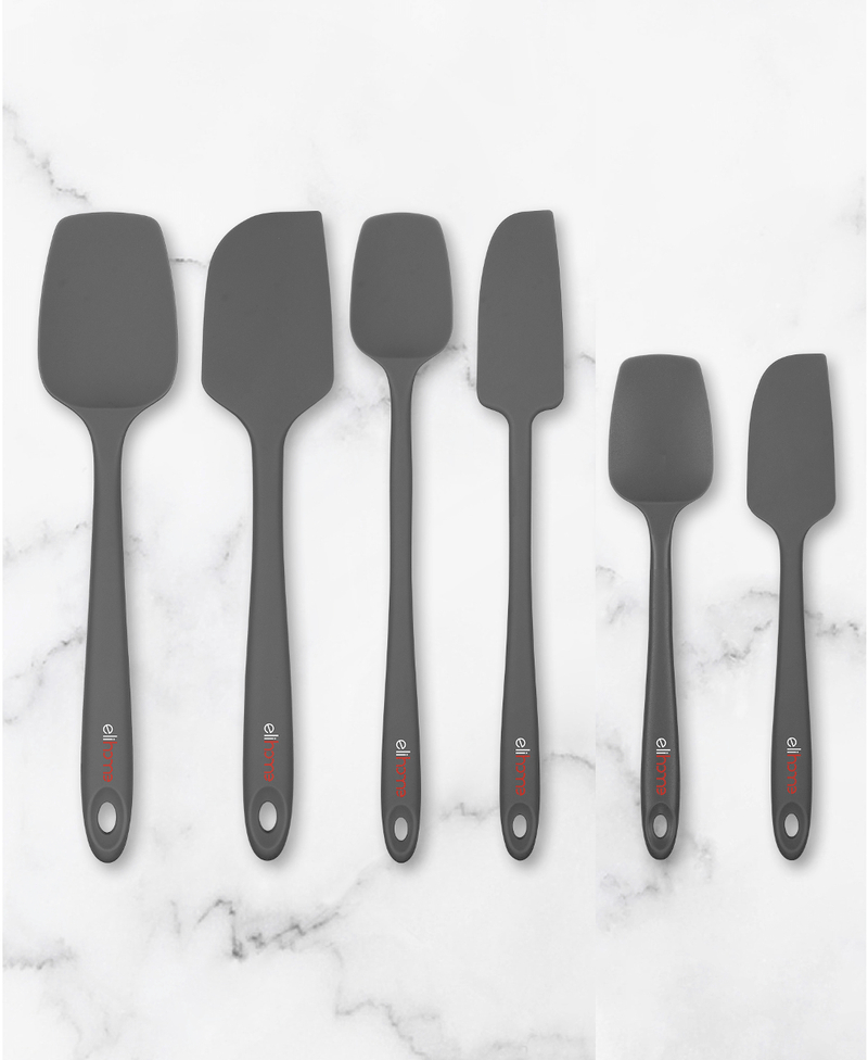 Elihome 6 Piece Silicone Spatula Set