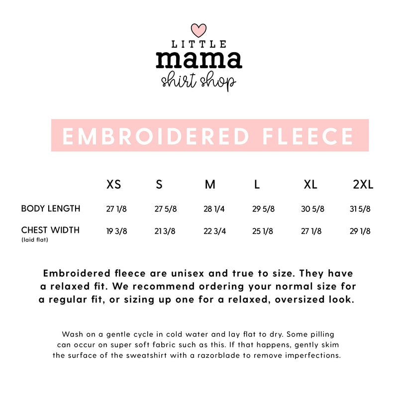 These Are The Good Old Days - Limited Edition LMSS® Embroidered SUPER-SOFT Fleece