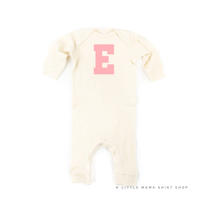 Varsity Initials - Baby Sleeper