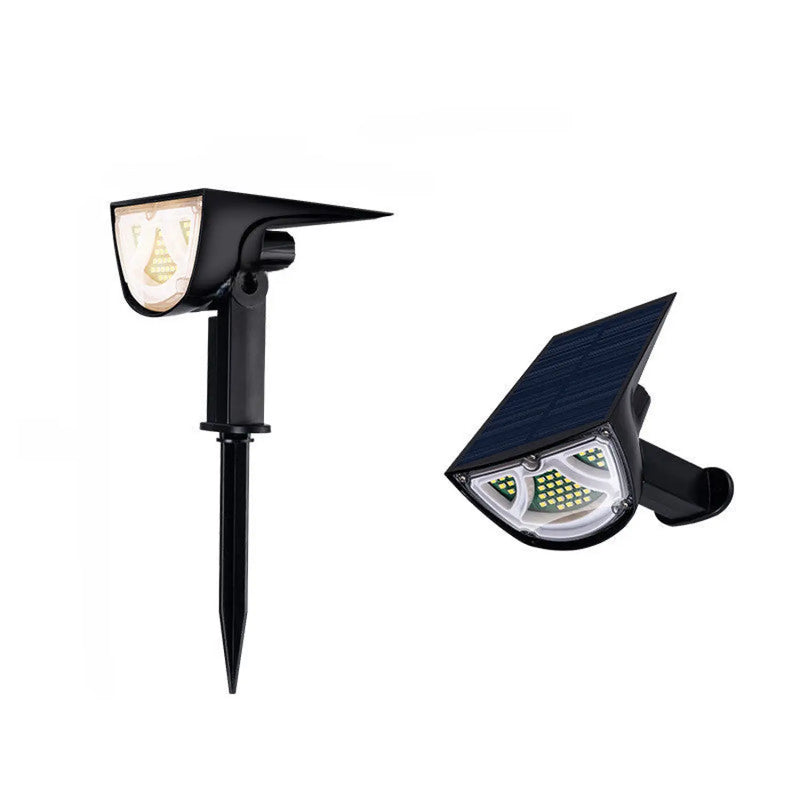 Energy-Efficient Solar Spot Light for Garden and Lawn Illumination
