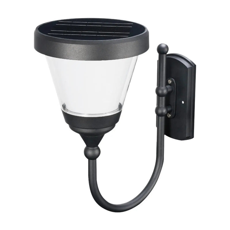 Energy Saving Solar Powered Wall Lights for Outdoor Courtyard Areas