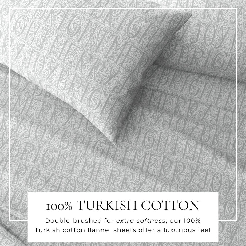 Turkish Cotton Flannel Sheet - Belle Collection