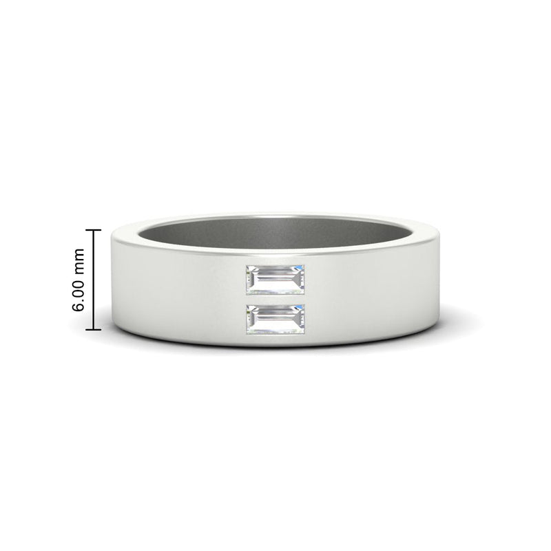 Equality Diamond Mens Wedding Ring