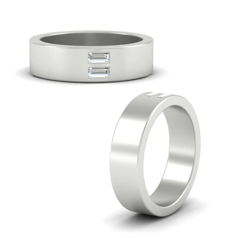 Equality Diamond Mens Wedding Ring