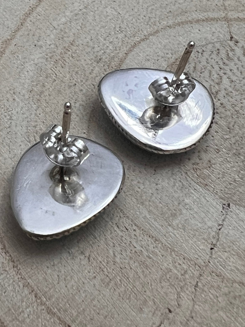 Ernest Hawthorne Turquoise & Sterling Silver Earrings