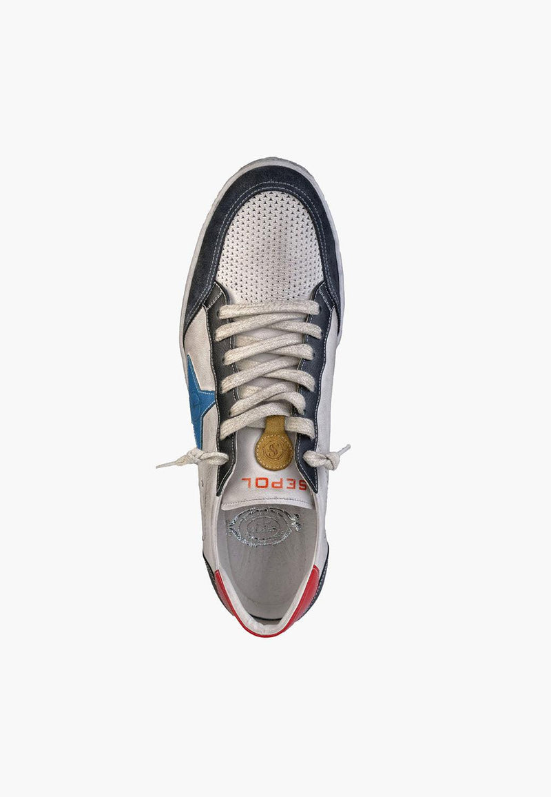 Estrella Sneaker White Blue