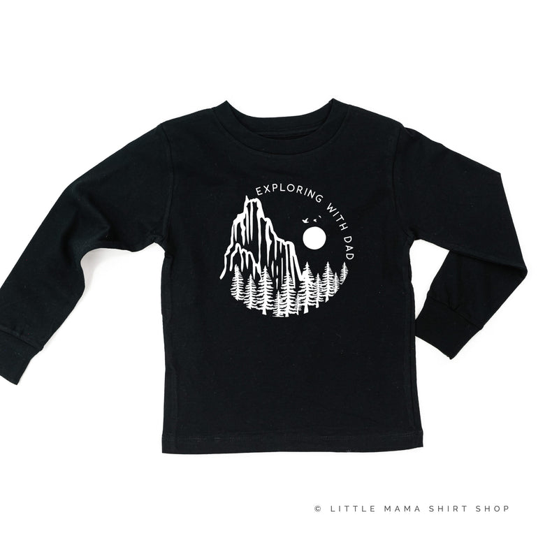 Exploring With Dad - Child Long Sleeve Tee