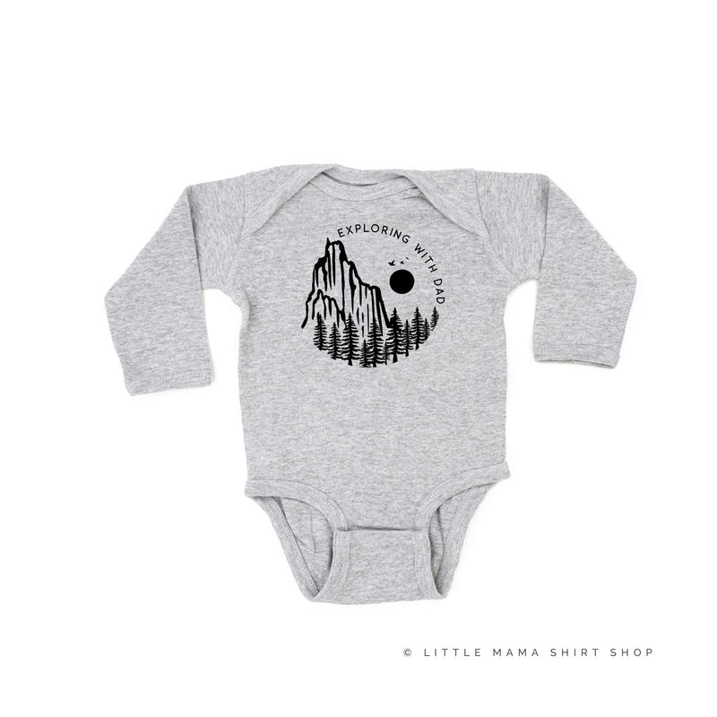 Exploring With Dad - Child Long Sleeve Tee