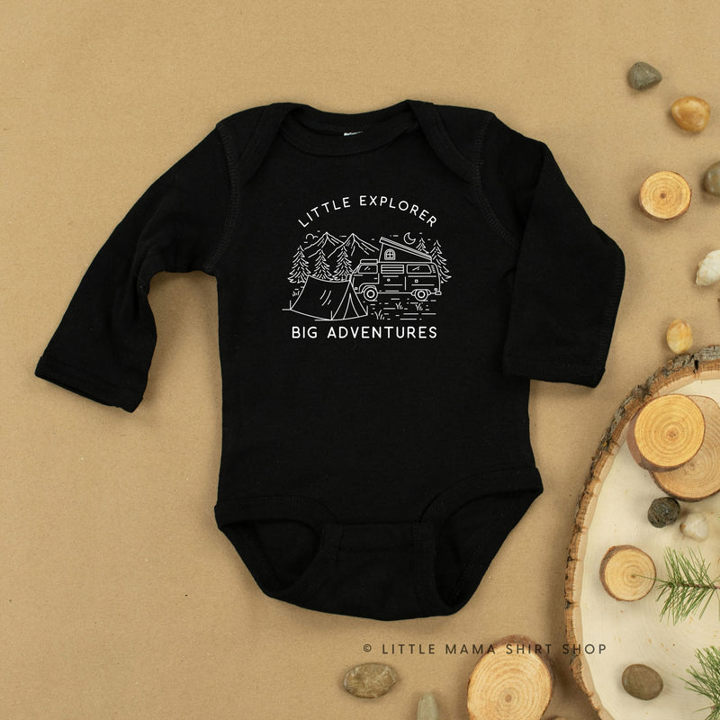 Little Explorer Big Adventures - Child Long Sleeve Tee
