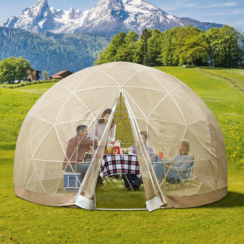 Extra Large 10 Person Outdoor Igloo Garden Greenhouse Dome Tent, 12FT (94316275)